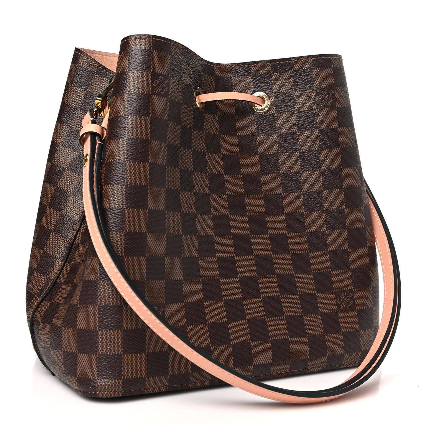 Damier Ebene Neonoe MM Venus Pink