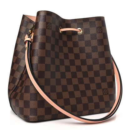 Louis Vuitton Damier Ebene Neonoe MM Venus Pink 3 of 9