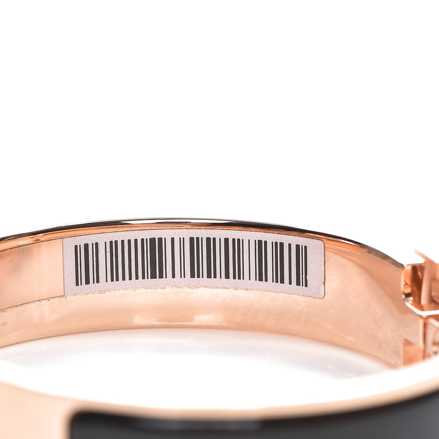 Hermes Enamel Narrow Clic Clac H Bracelet GM Black 4 of 6