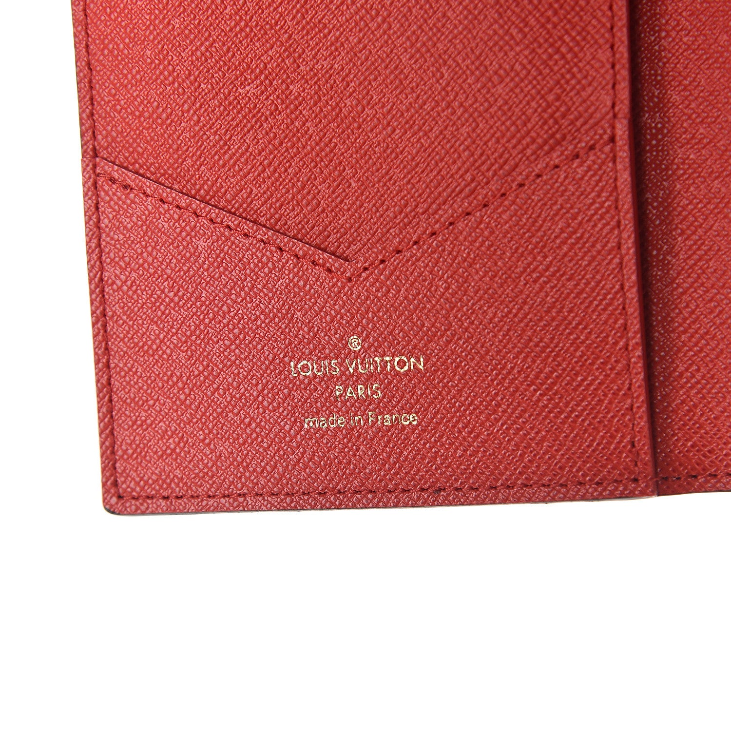 Louis Vuitton Monogram 2019 Christmas Animation Passport Cover Rouge 5 of 5