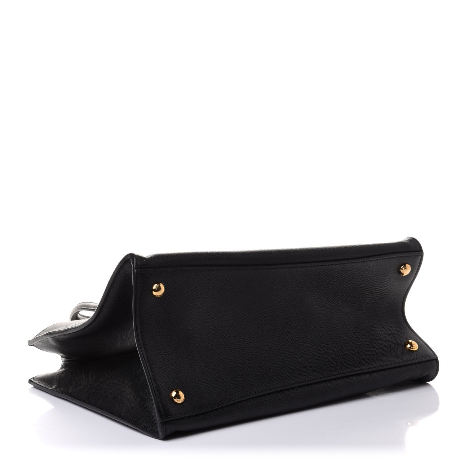 Prada Saffiano Soft Tote Black 4 of 11