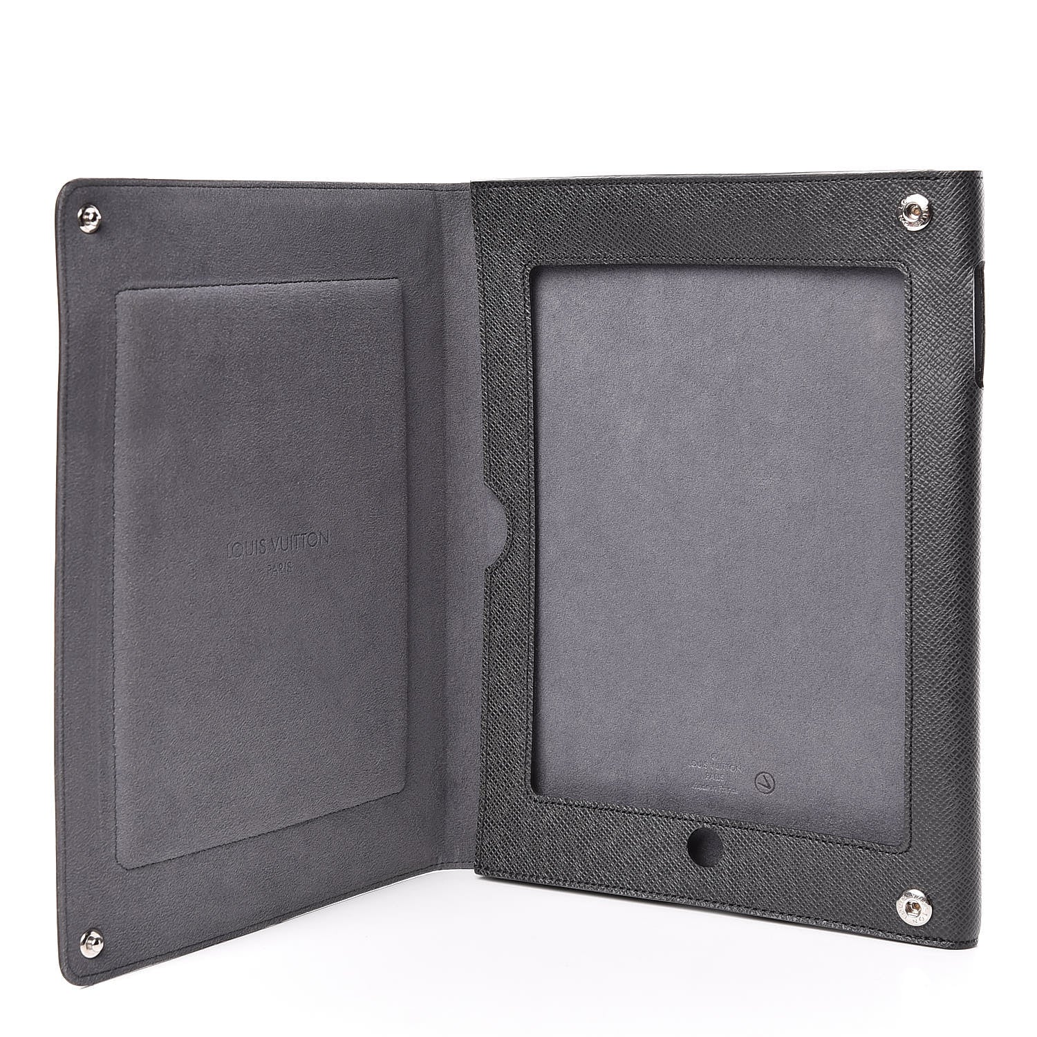 Louis Vuitton Taiga iPad Case Black 5 of 13