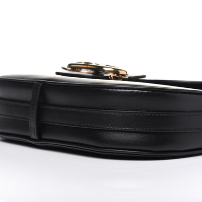 Celine Shiny Calfskin Medium Chain Maillon Triomphe Black 7 of 13