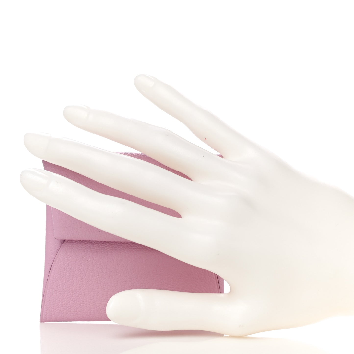 Chevre Mysore Bastia Coin Purse Mauve Sylvestre