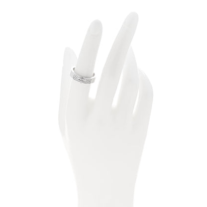Hermes 18K White Gold Diamond Kelly Ring 53 6.25 2 of 5