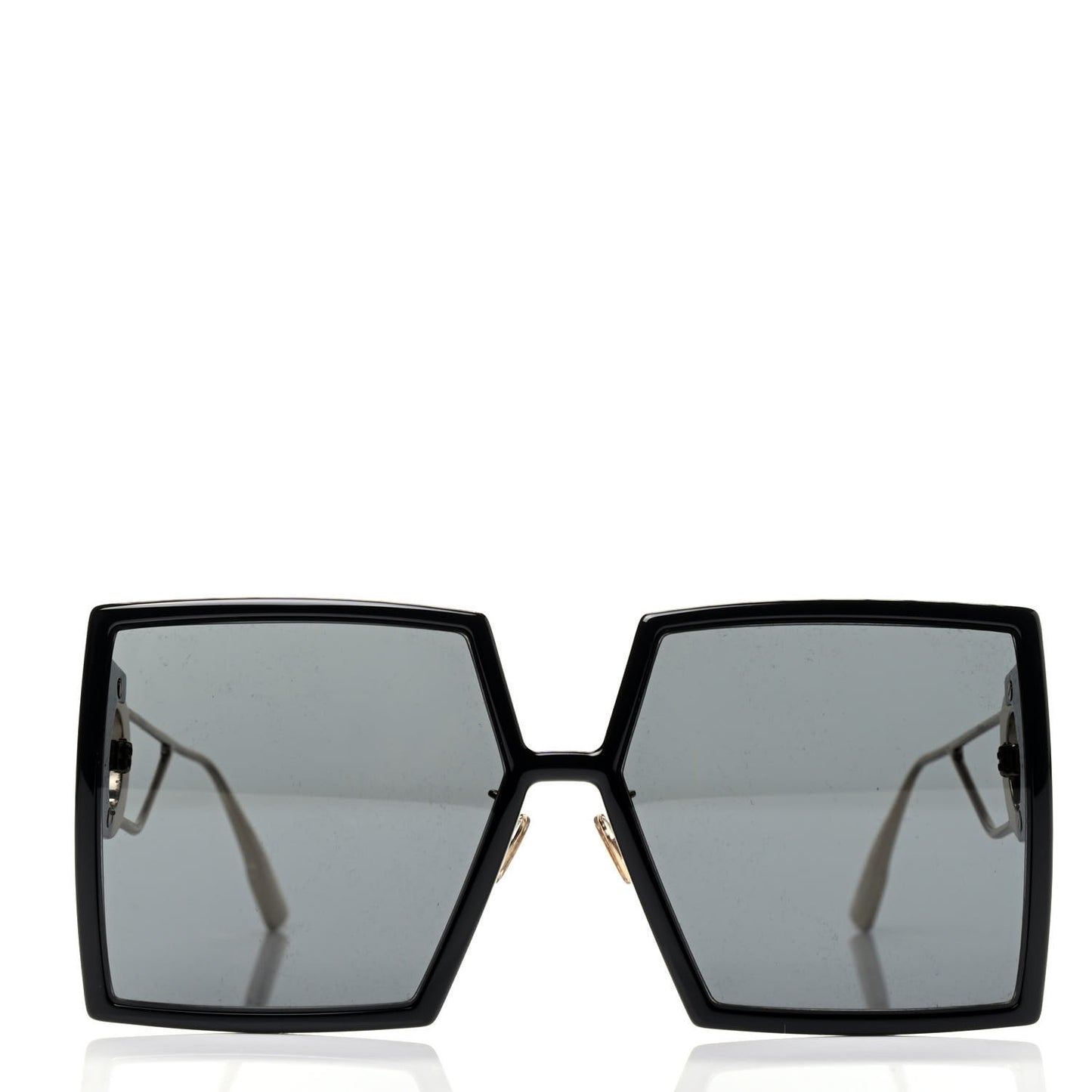 Square 30 Montaigne Sunglasses Black
