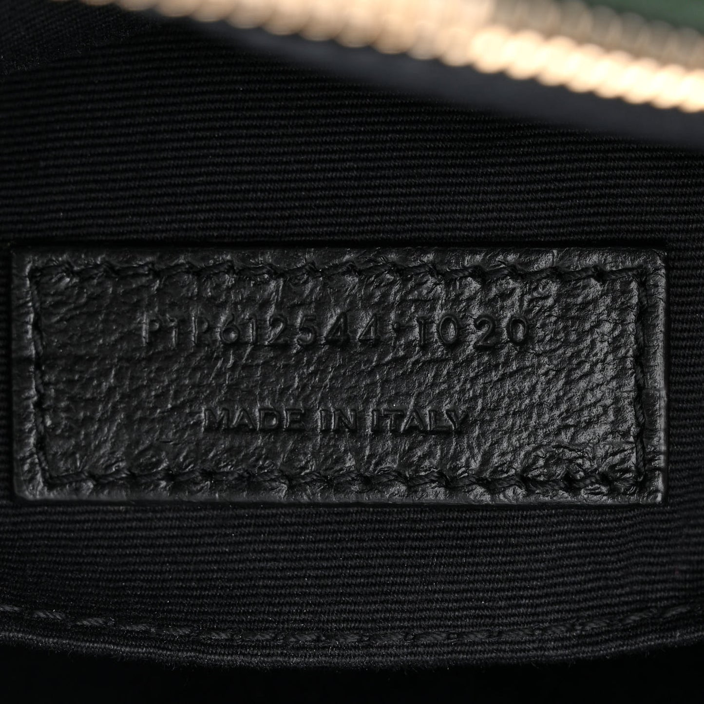 Calfskin Matelasse Monogram Lou Camera Bag Military Green