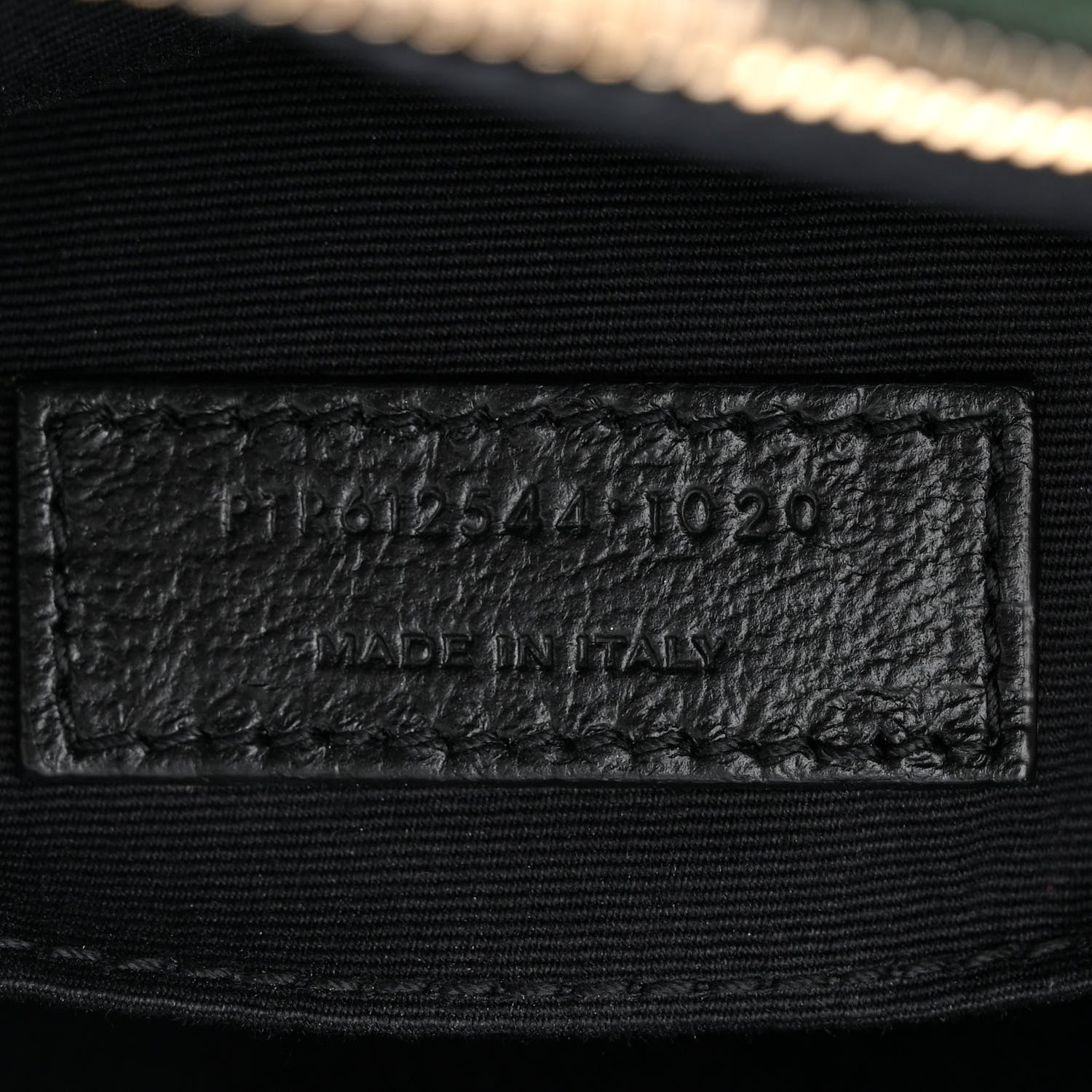 Saint Laurent Calfskin Matelasse Monogram Lou Camera Bag Military Green 7 of 10