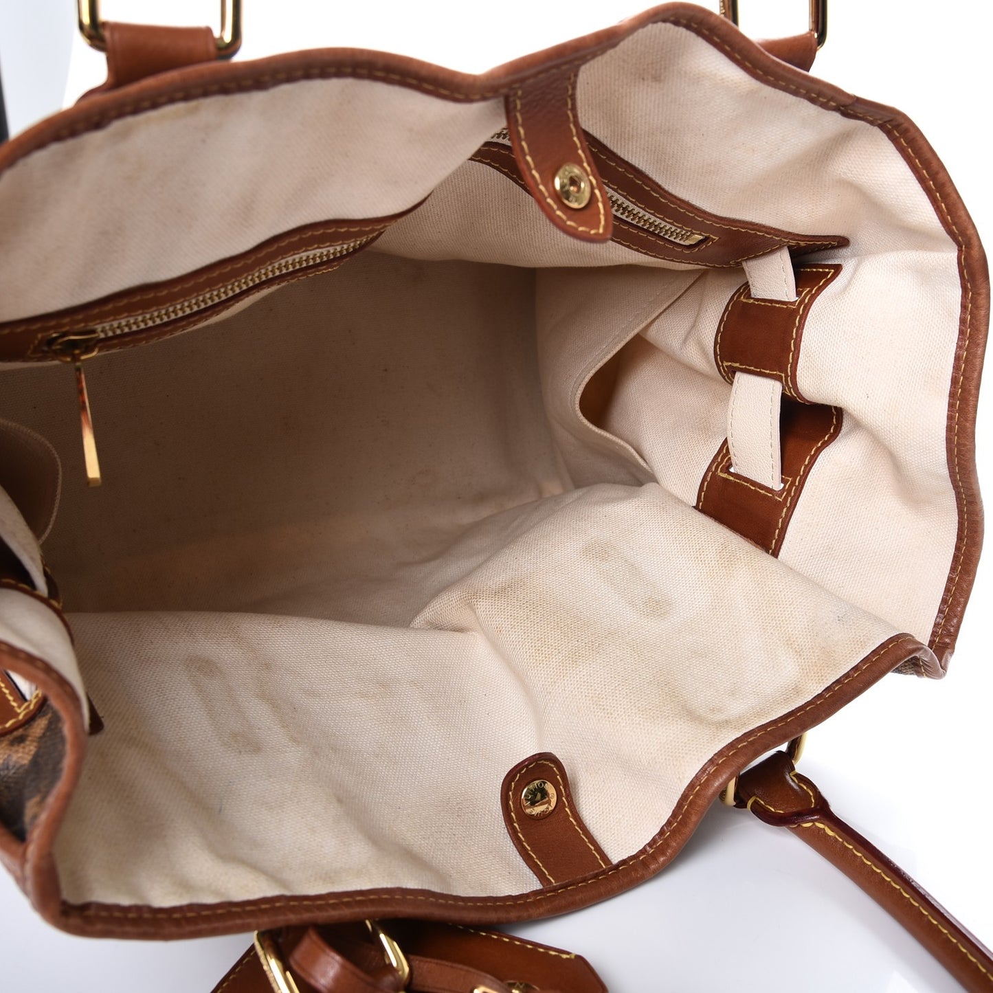 Monogram Rayures Tisse Sac GM Blue