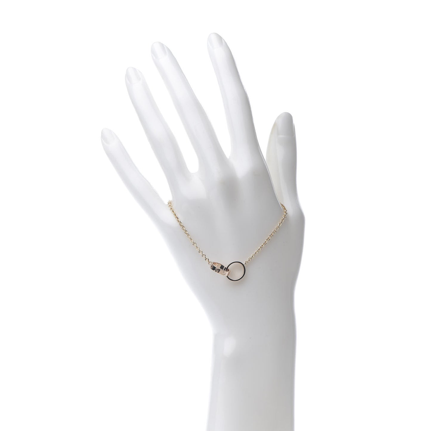 18K Pink Gold Interlocking LOVE Bracelet