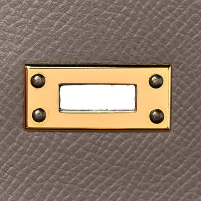 Hermes Epsom Kelly Sellier 25 Gris Asphalte 33 of 38