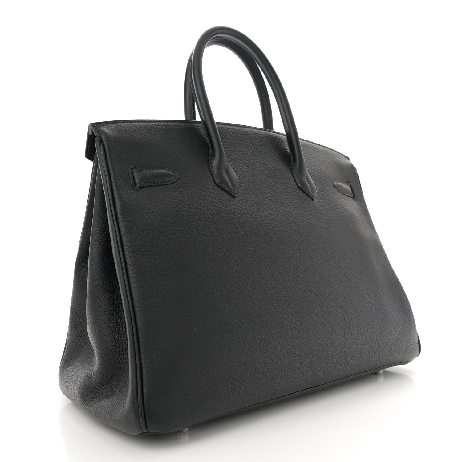 Hermes Taurillon Clemence Birkin 35 Black 3 of 15