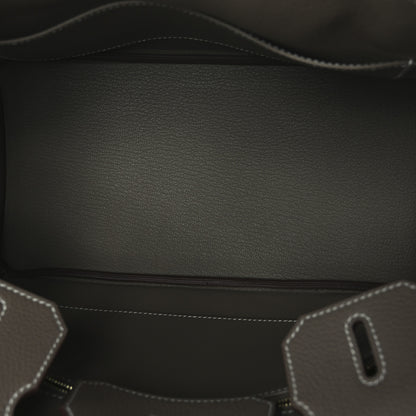 Hermes Togo BIRKIN 30 Etoupe 5 of 11