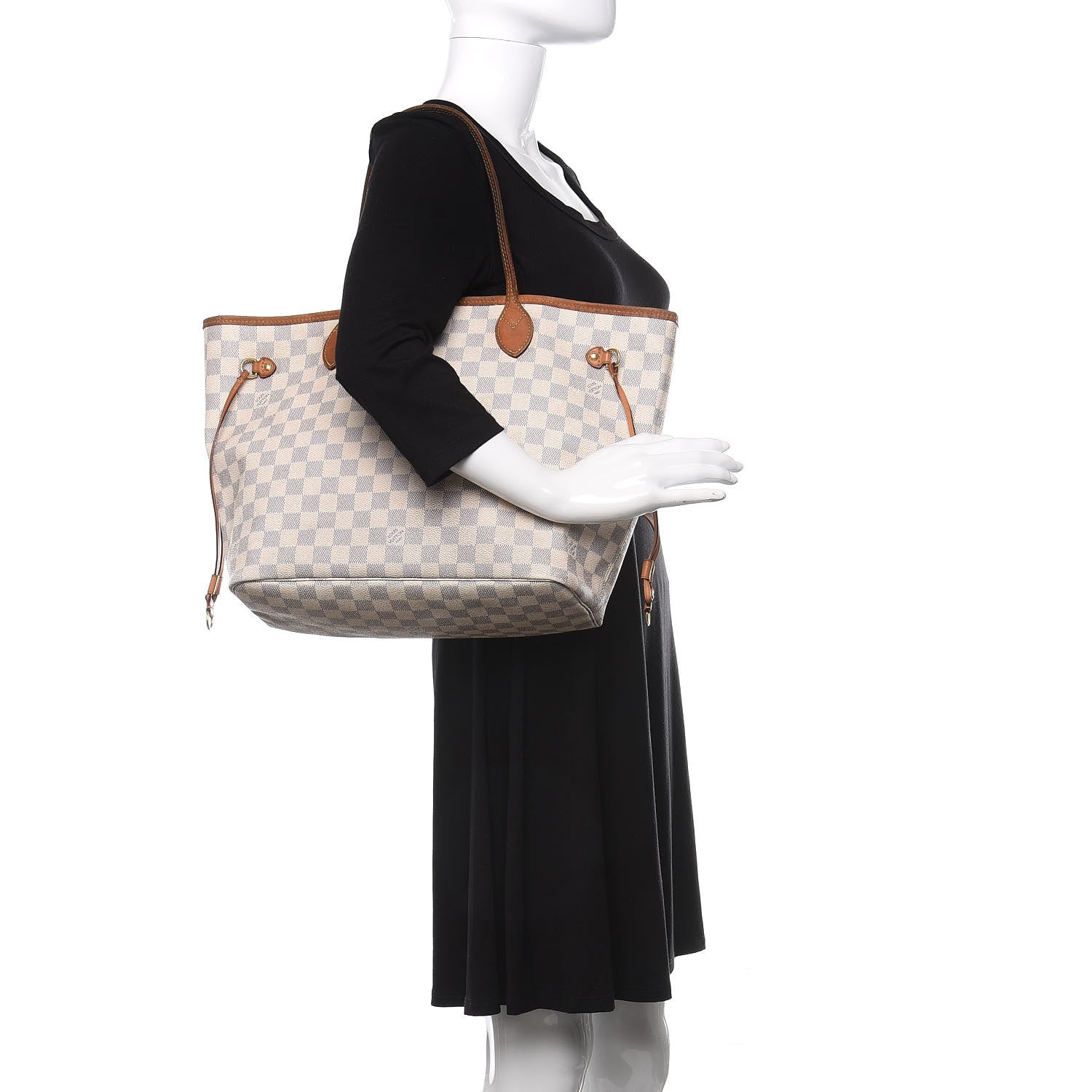 Louis Vuitton Damier Azur Neo Neverfull MM 2 of 21