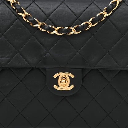 Chanel Lambskin Quilted Mini Square Flap Bag Black 10 of 10