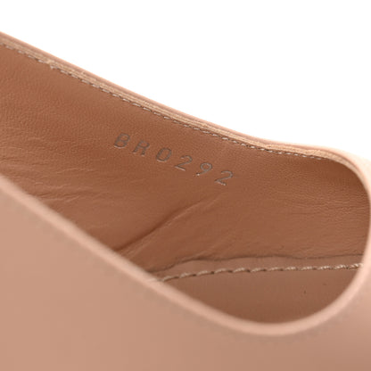 Louis Vuitton Calfskin Sparkle Slingback Pumps 39 Nude 9 of 9