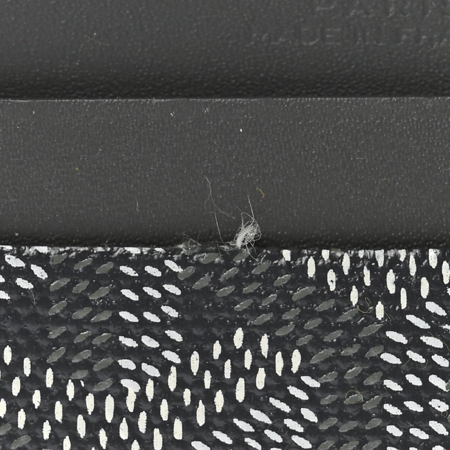 Goyardine Saint Sulpice Card Holder Grey