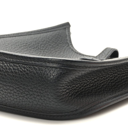 Hermes Taurillon Clemence Evelyne TPM Black 8 of 9