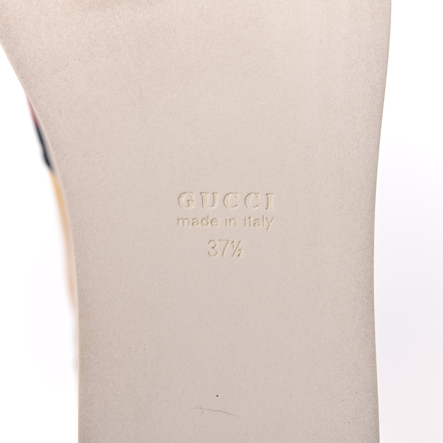 Gucci Metallic Nappa Peggy Platform Sneakers 37.5 Oro Vecchio 8 of 11