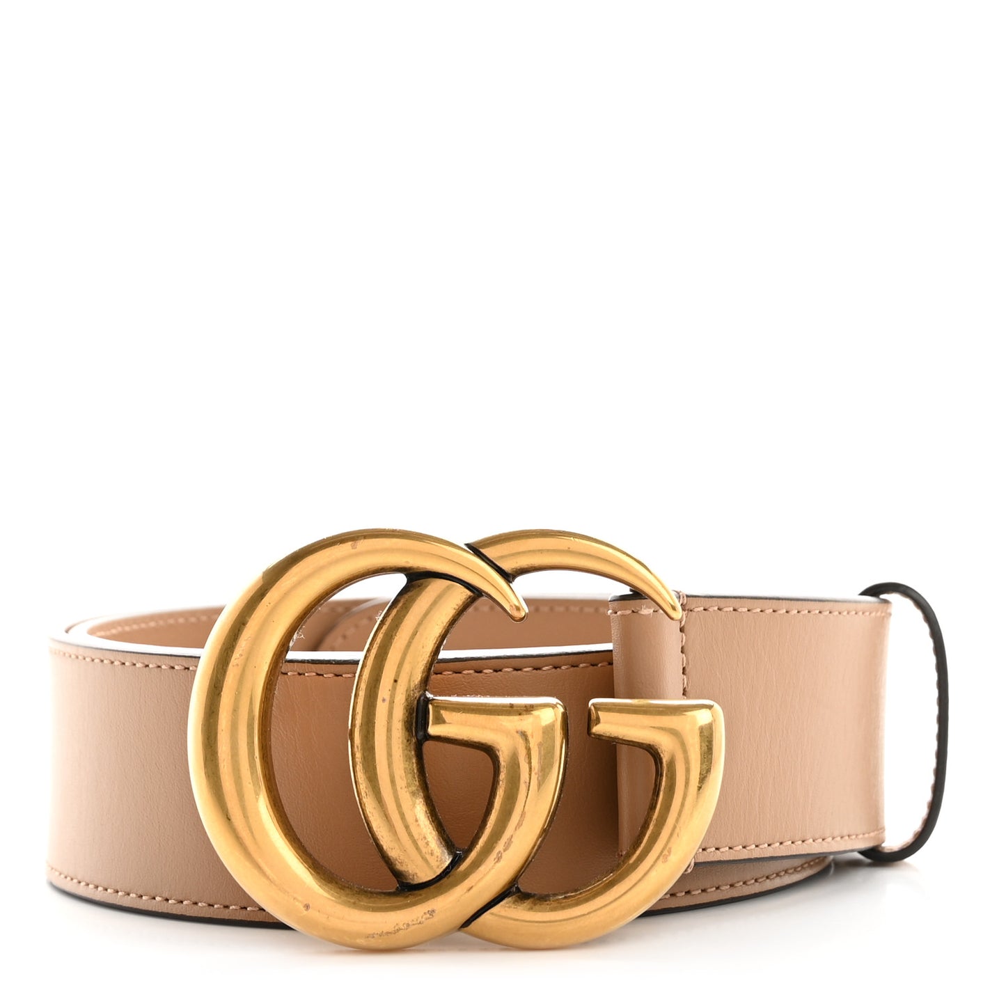 Calfskin Double G 40mm Belt 85 34 Porcelain Rose