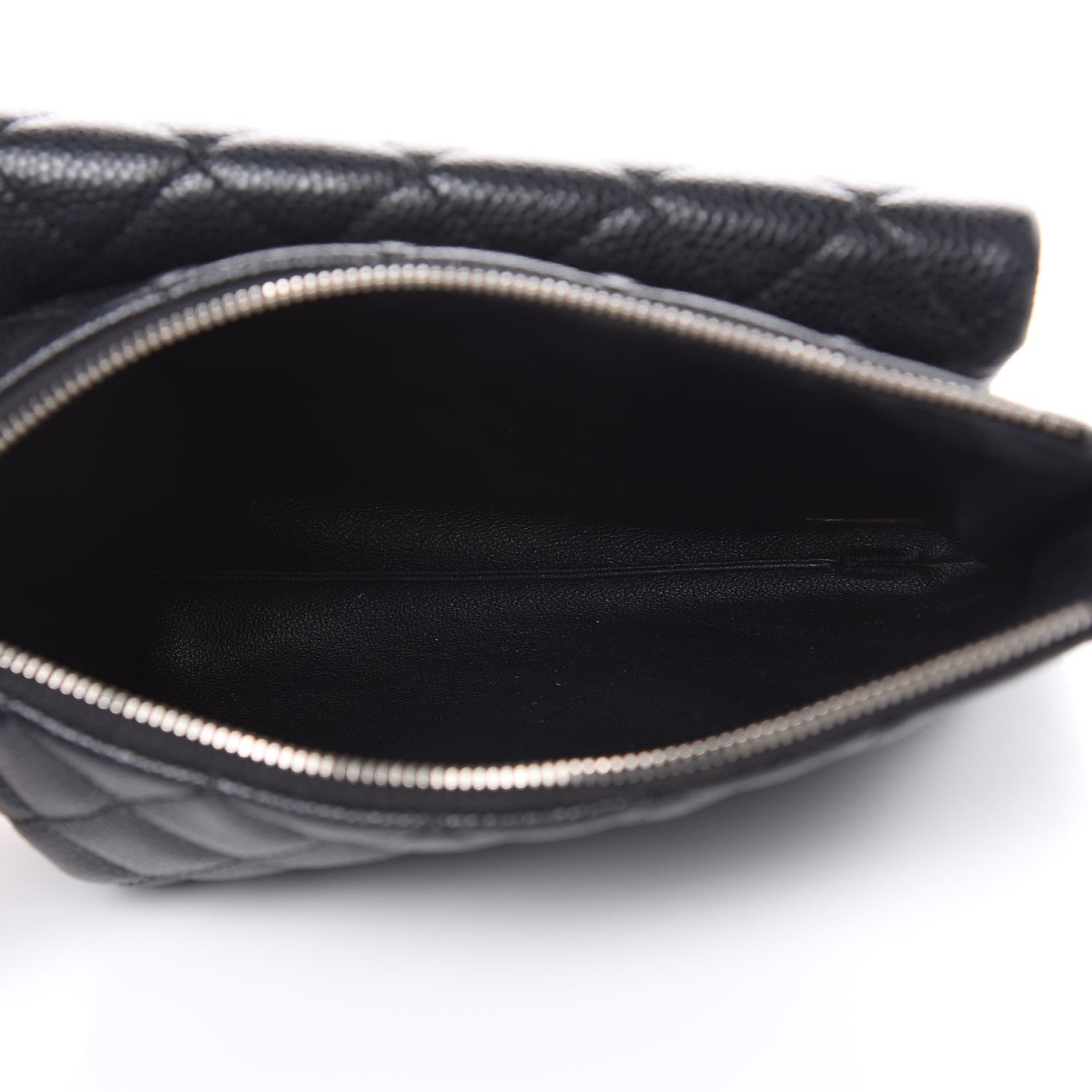 Chanel Caviar Quilted Daily Zip Crossbody Bag Black 5 of 11