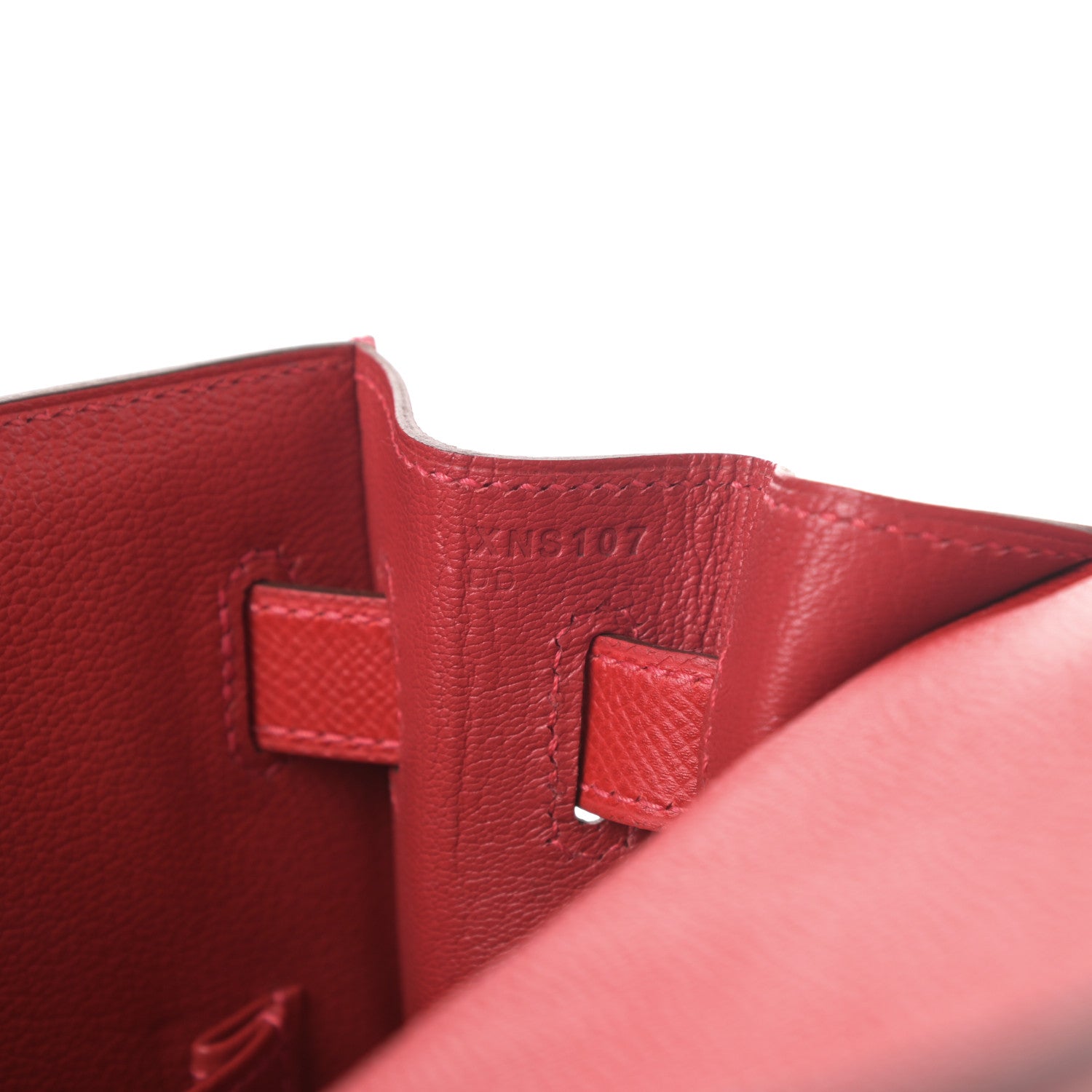 Hermes Epsom Kelly Sellier 32 Rouge Casaque 7 of 11