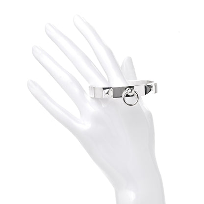 Hermes Sterling Silver PM Collier De Chien Bracelet SH 2 of 5