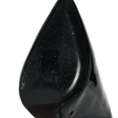 Saint Laurent Patent Calfskin Kiki 100 Pumps 41 Black 9 of 10