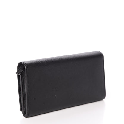 Saint Laurent Chevre Belle De Jour Flap Wallet Black 2 of 5