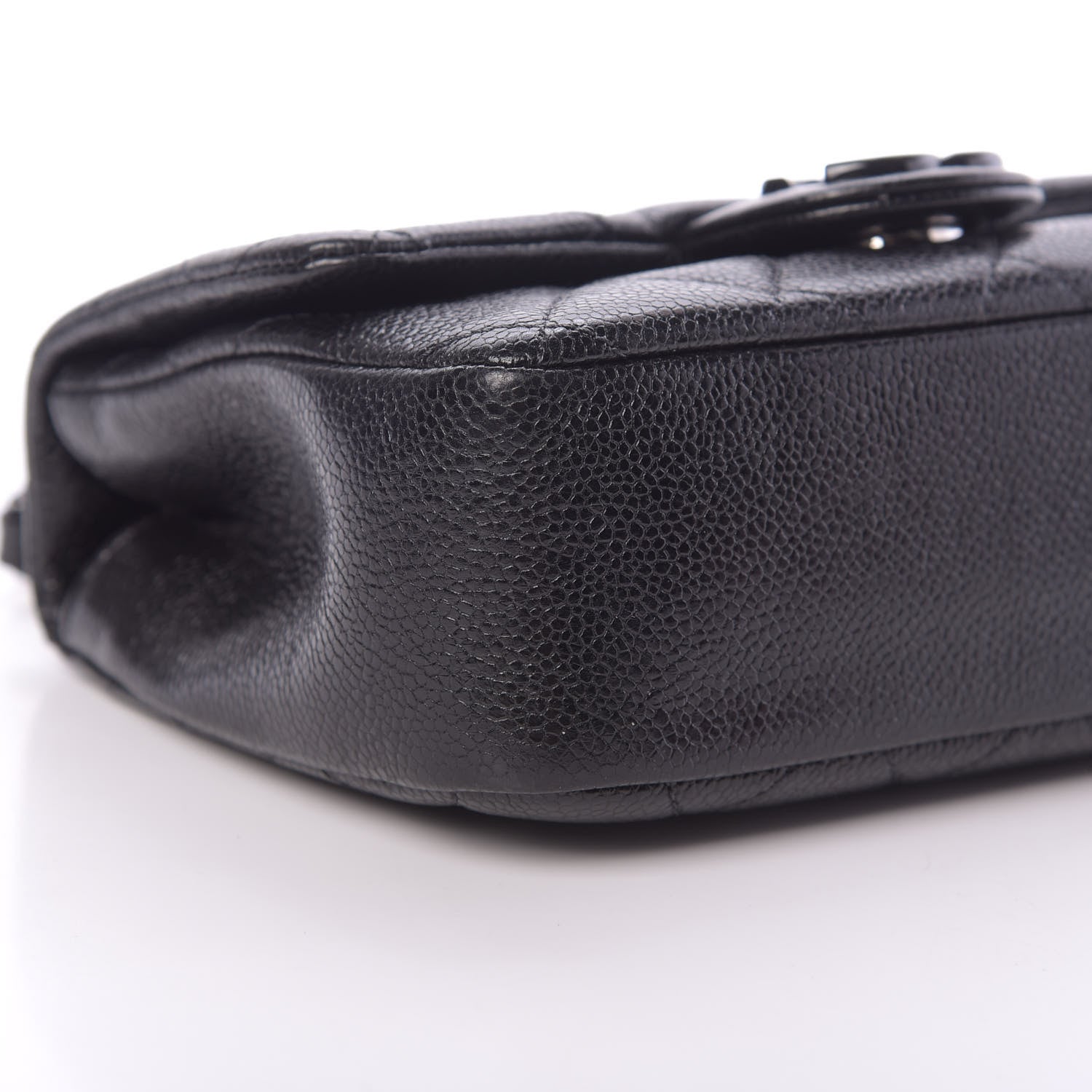 Chanel Caviar Quilted Incognito Mini Square Flap Black 9 of 11