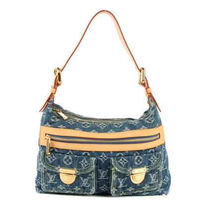 Louis Vuitton Monogram Denim Baggy PM Blue 1 of 7