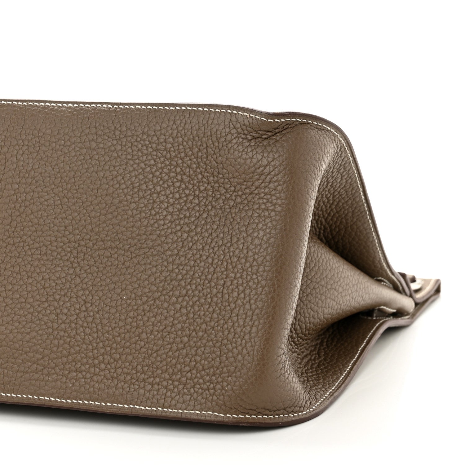 Hermes Taurillon Clemence Jypsiere 34 Etoupe 10 of 12