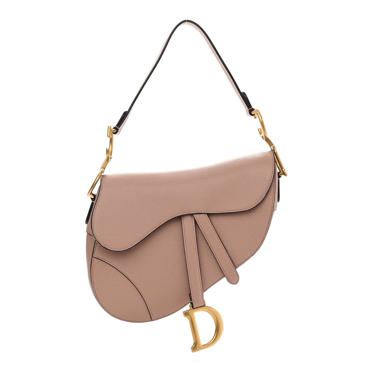 Christian Dior Grained Calfskin Saddle Bag Fard 1 of 11