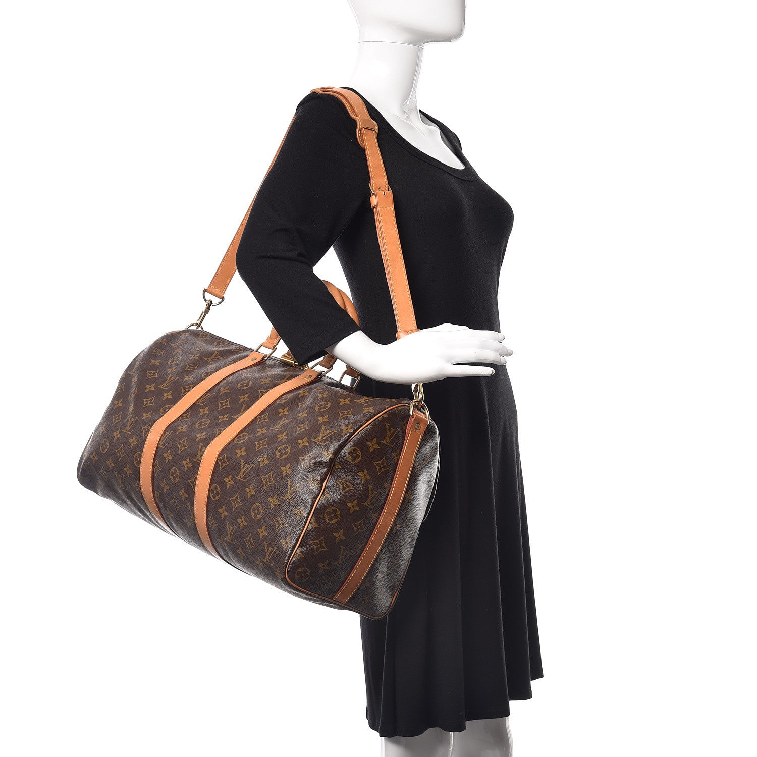 Louis Vuitton Monogram Keepall Bandouliere 45 2 of 14