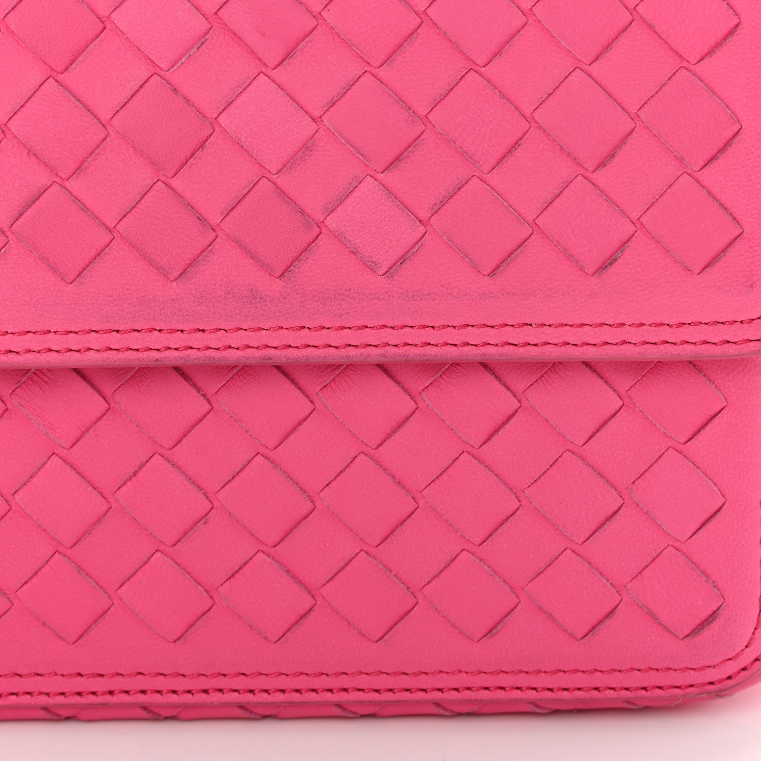 Bottega Veneta Nappa Intrecciato Alumna Bag Rosa Shock 14 of 17