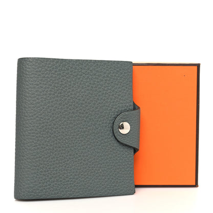 Hermes Togo Ulysse Mini Notebook Cover Vert Amande 9 of 9