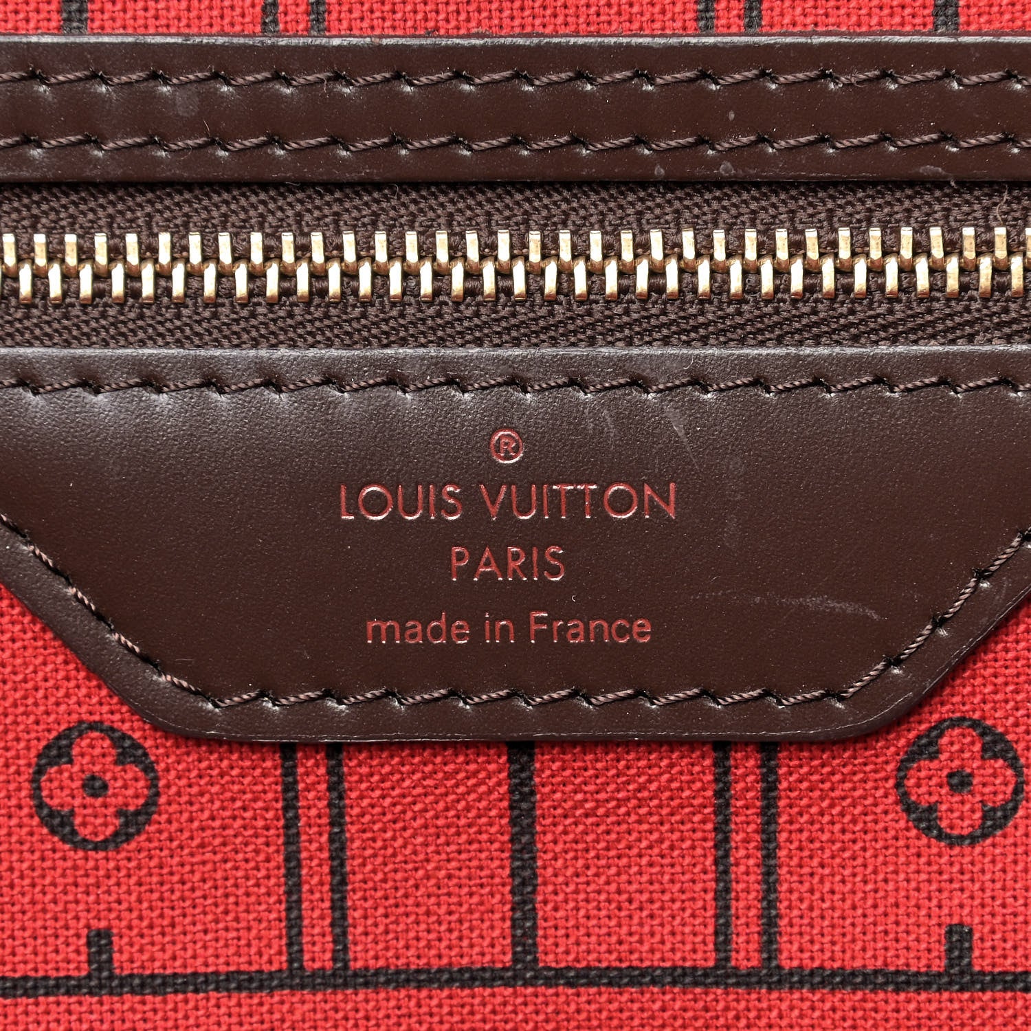 Louis Vuitton Damier Ebene Neverfull MM 6 of 11