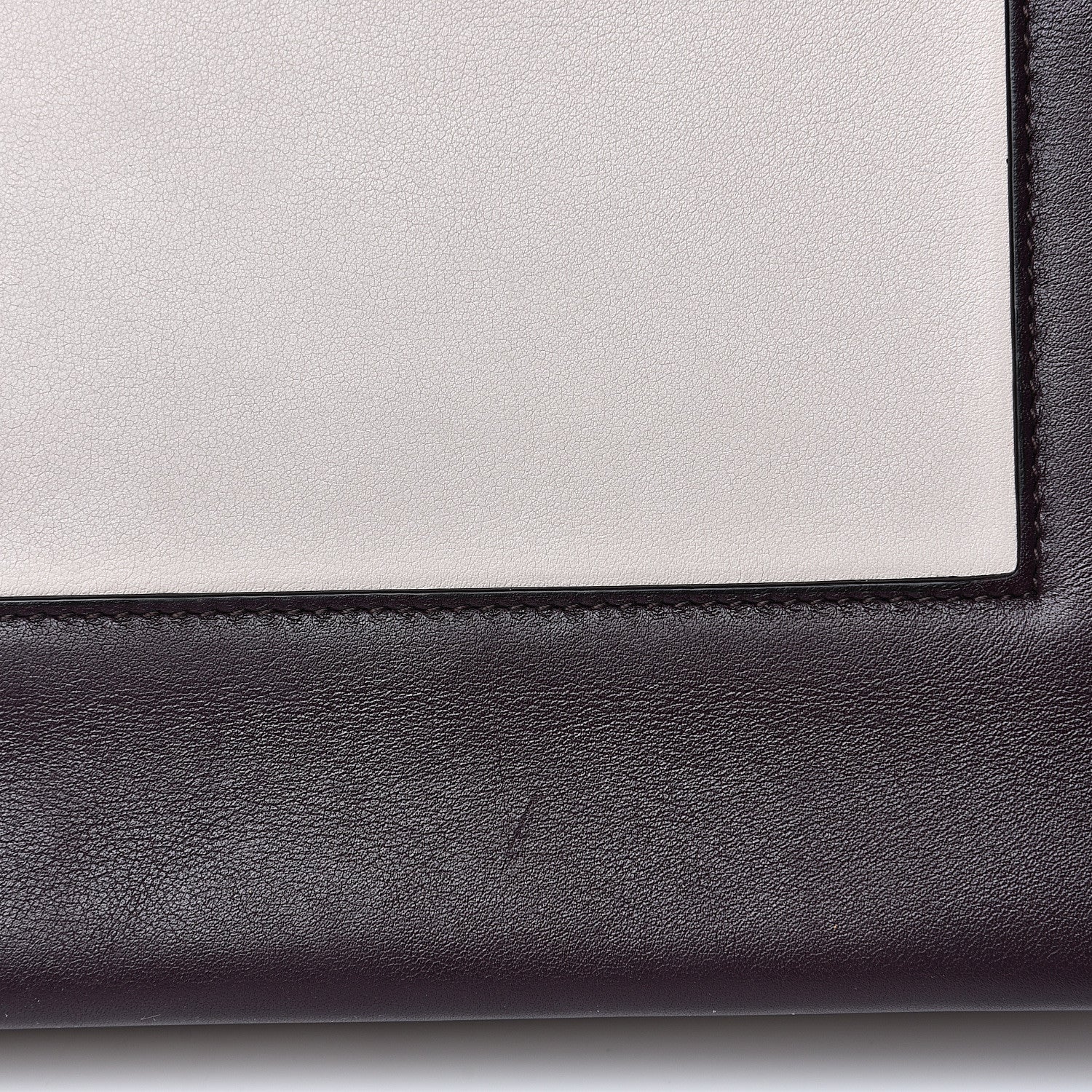 Celine Shiny Smooth Calfskin Medium Frame Shoulder Bag Velvet Desert 10 of 11