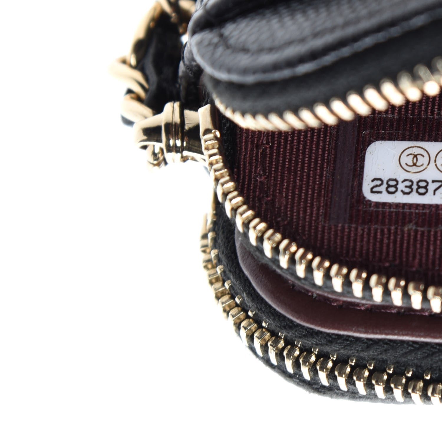 Chanel Caviar Quilted Small Clutch With Chain Black 10 of 12