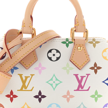Louis Vuitton LV X TM Monogram Multicolor Nano Speedy White 7 of 10