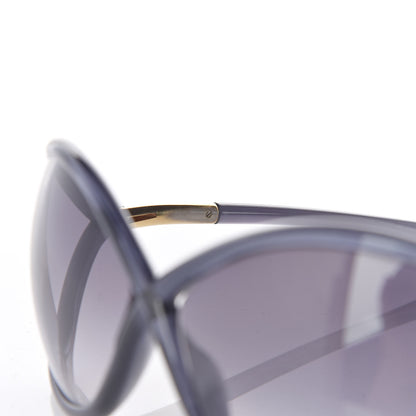 Tom Ford Acetate Whitney Crossover Sunglasses TF9 Dark Grey 7 of 9