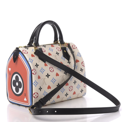 Louis Vuitton Game On Speedy Bandouliere 25 White 3 of 9