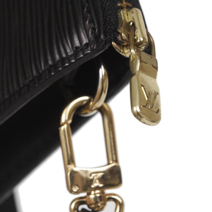 Louis Vuitton Epi Pochette Accessories 24 Black 5 of 9