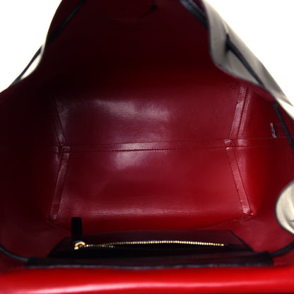 Mansur Gavriel Vegetable Tanned Calfskin Backpack Black Flamma 5 of 14