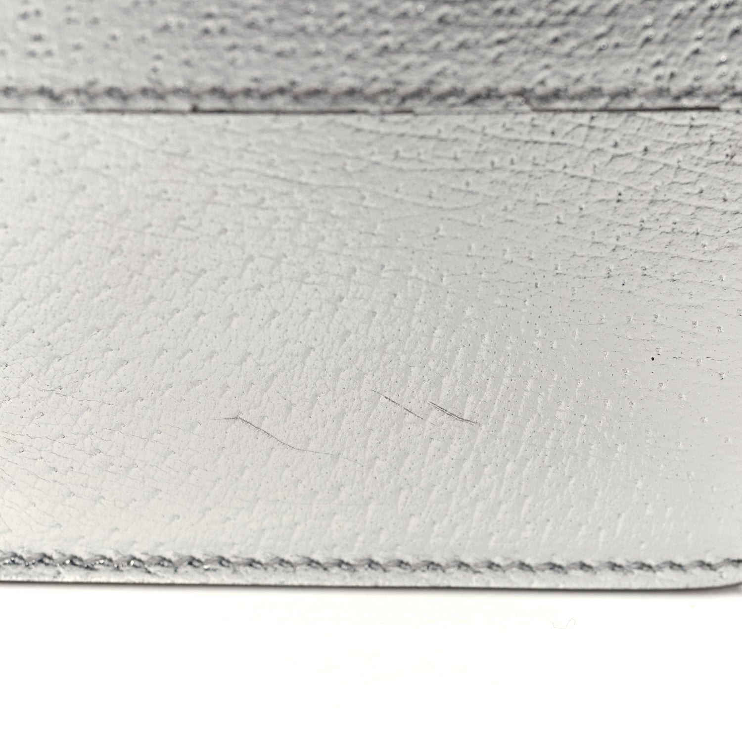 Gucci Metallic Calfskin Super Mini Dionysus Shoulder Bag Silver 10 of 10