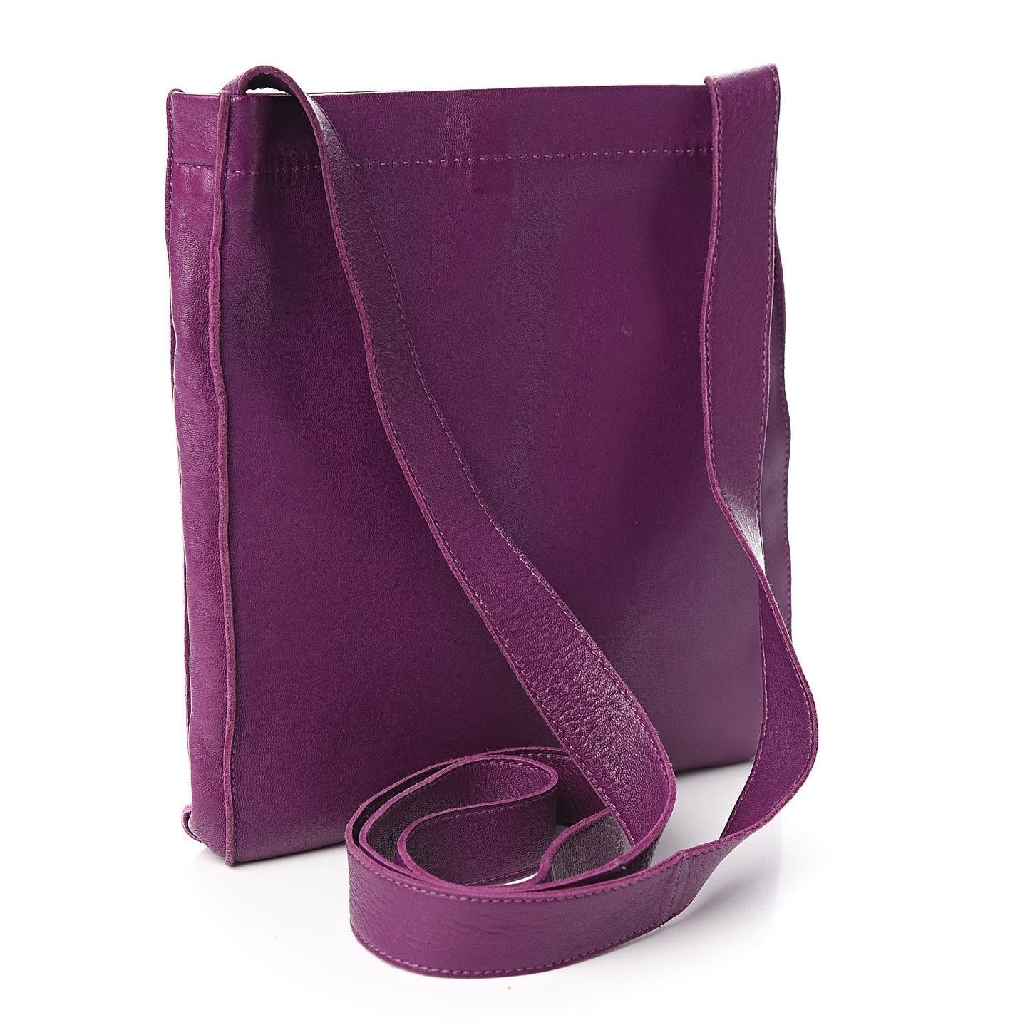 Lambskin Clou De Selle Pouch Violet