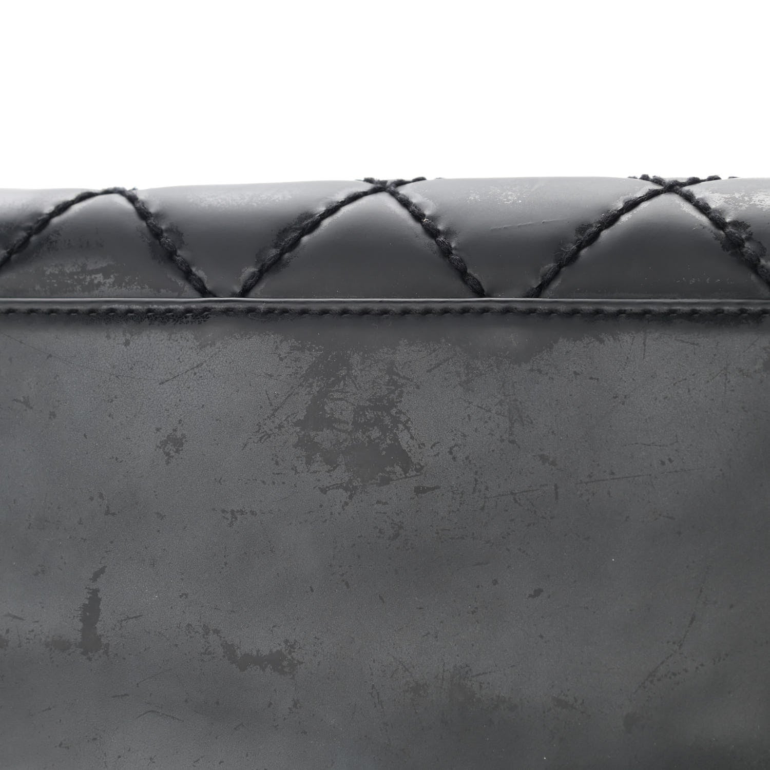 Chanel Calfskin Stitch Surpique Tote Black 16 of 21