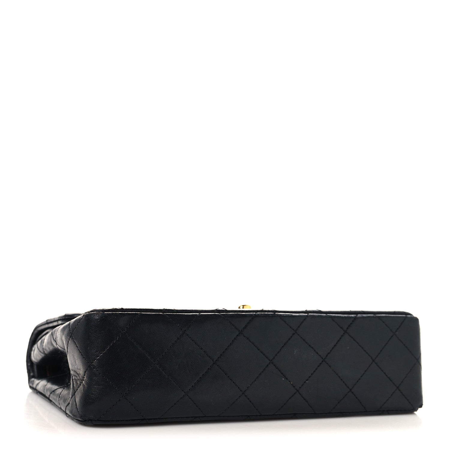Chanel Lambskin Quilted Small Double Flap Black 4 of 14