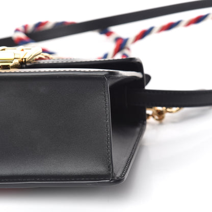 Gucci Calfskin Mini Sylvie Top Handle Bag Black 6 of 12