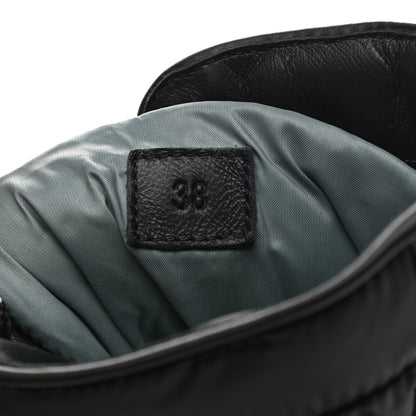 Hermes Calfskin Parachute Fresh Ankle Boots 38 Black 7 of 8